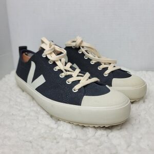 VEJA Nova Canvas Black Pierre Sneakers Men’s US 10 EU 43 Sustainable